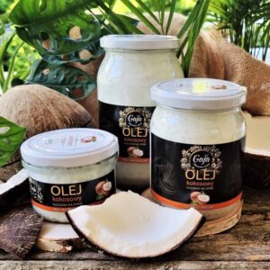 Naturalny olej kokosowy tłoczony na zimno - Olejarnia Gaja