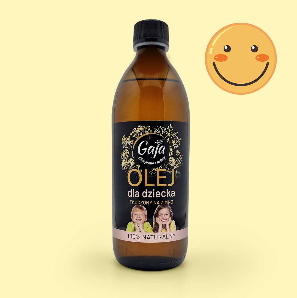 Olej dla dziecka - Olejarnia Gaja