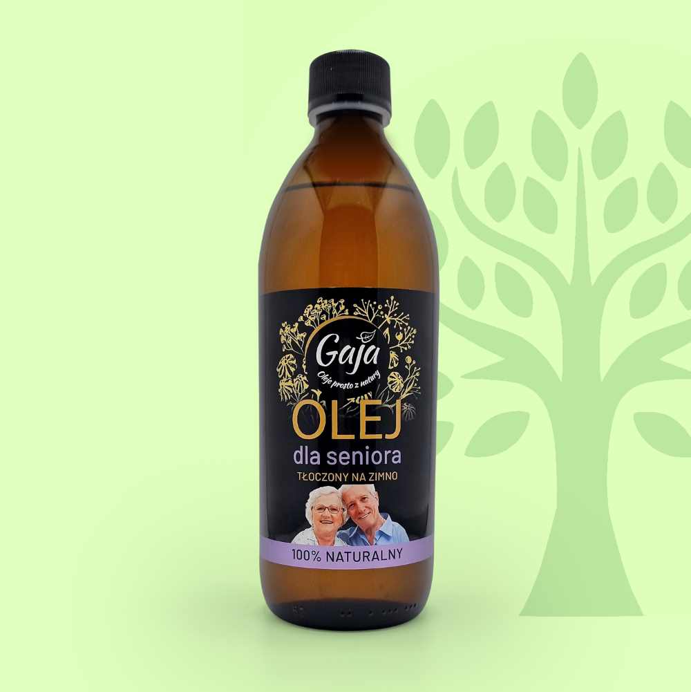 Olej dla kseniora - Olejarnia Gaja
