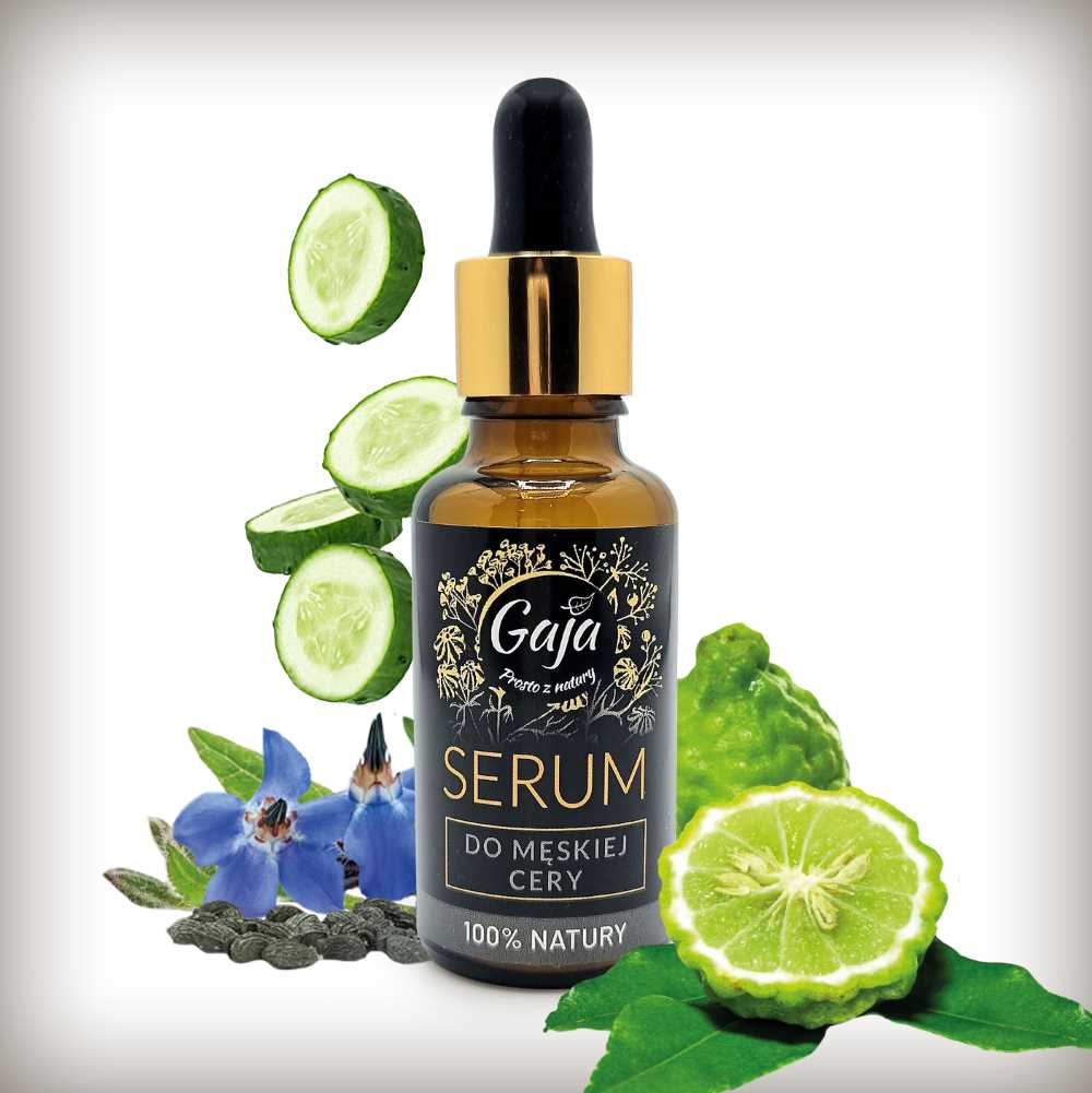 Serum do cery męskiej - Olejarnia Gaja